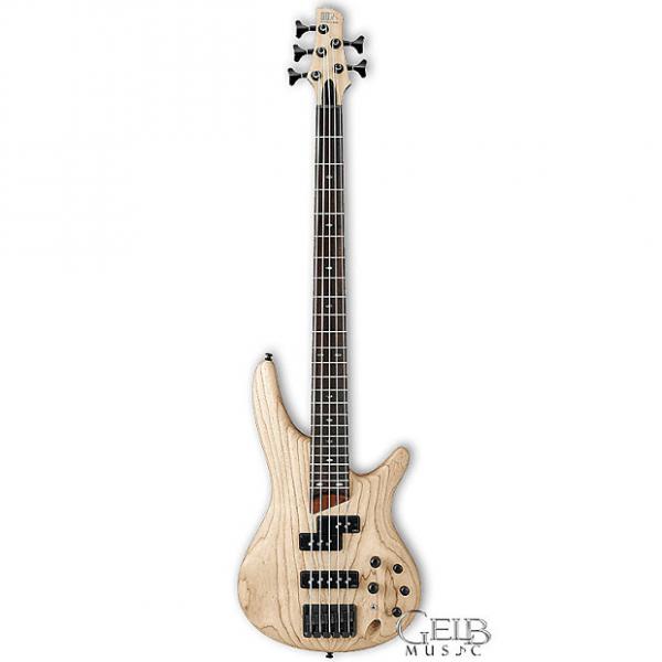 Custom Ibanez SR655NTF Electric Bass 5 String Natural Flat Finish - SR655NTF #1 image