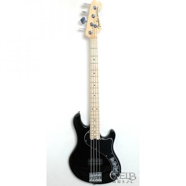 Custom Fender American Deluxe Dimension Bass IV Electric Bass Guitar in Black W/Case - 0195402706 #1 image