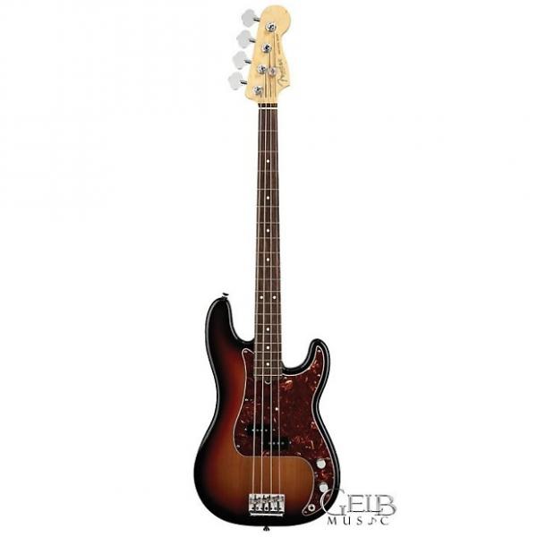 Custom Fender American Standard Precision Electric Bass Guitar, 3-Color Sunburst W/Case - 0193600700 #1 image