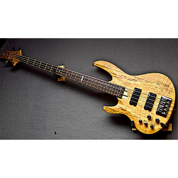 Custom ESP LTD Left Handed B-204SM NS 2015 Natural Satin Lefty Bass #1 image