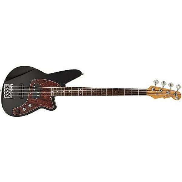 Custom Reverend Decision 4 String Bass Guitar (Midnight Black) Used #1 image