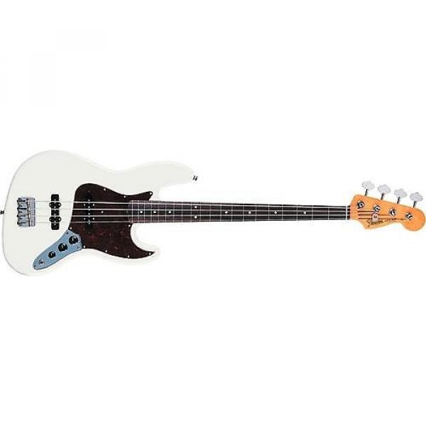 Custom Fender Classic Series '60s Jazz Bass (Olympic White) Used #1 image