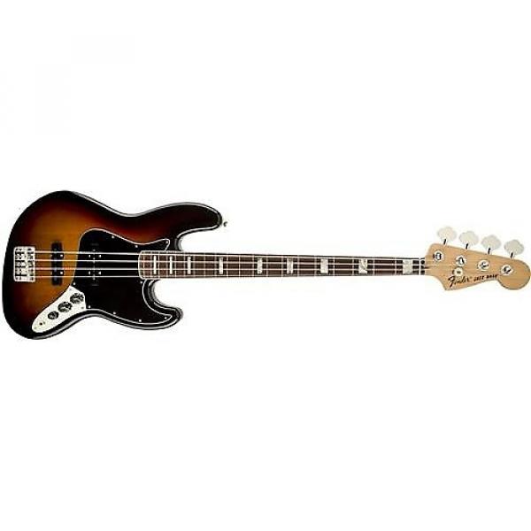 Custom Fender Classic Series 70's Jazz Bass (3-Tone Sunburst) Used #1 image