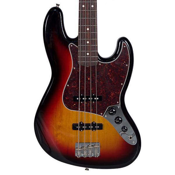 Custom Fender Classic Series '60s Jazz Bass Three Tone Sunburst Lacquer #1 image
