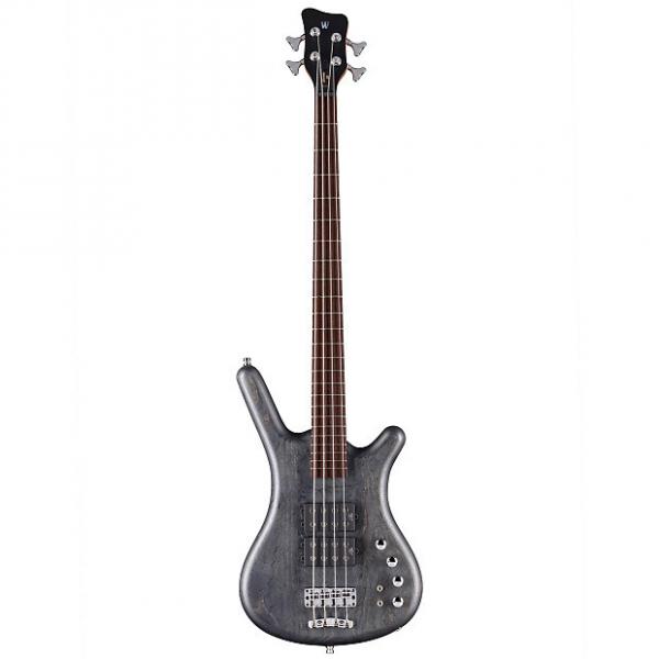 Custom Warwick Pro Series Corvette $$ 4-String Bass, Nirvana Black Oil #1 image