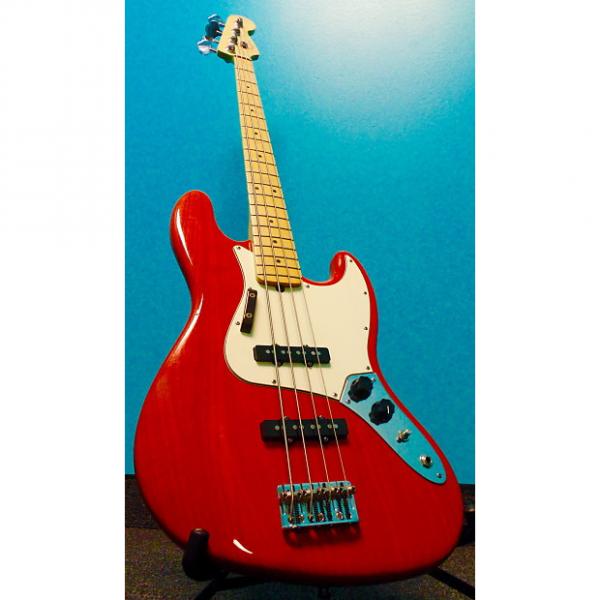 Custom Fender American Jazz Bass 2002-2003 Transparent Orange #1 image