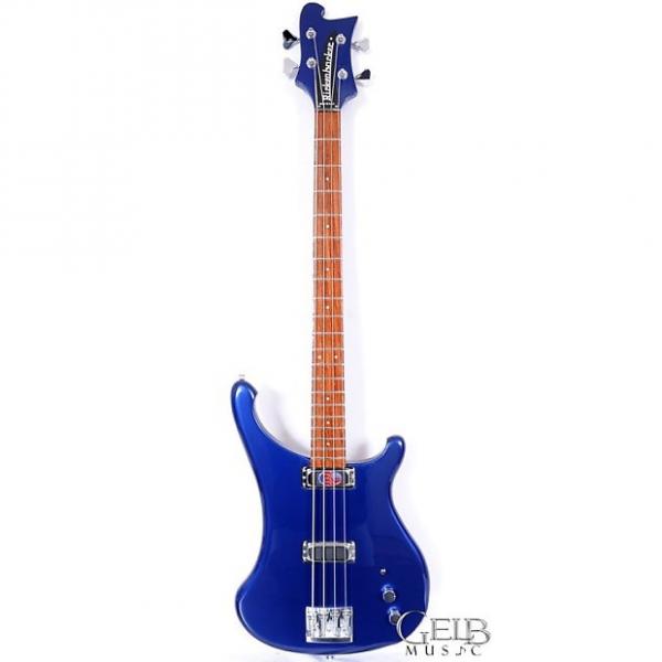 Custom Rickenbacker 4004L MID Bass in &quot;Laredo&quot; Midnight Blue, Super Contoured Hardwood Body - 4004LMID #1 image