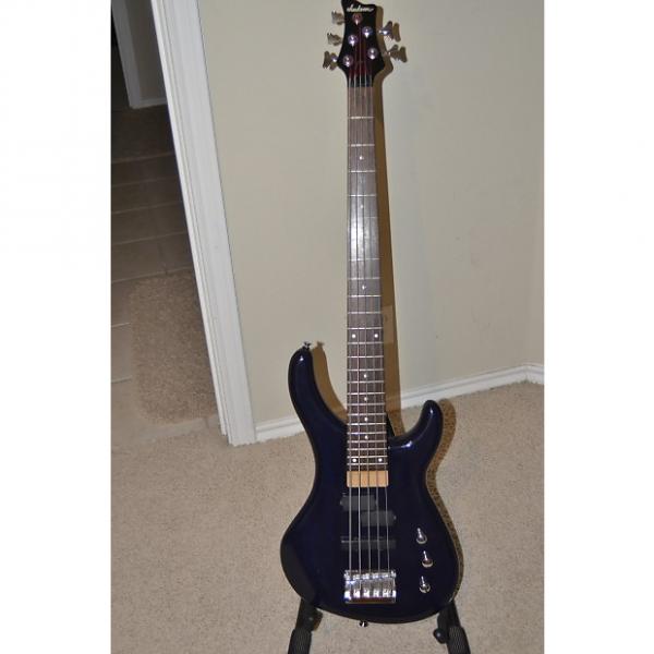 Custom Jackson Concert CS20 90's Dark Blue 5 String Bass #1 image