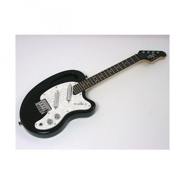 Custom Risa E-ukulele 432BK noir (+ housse) - Ukulele électrique ténor #1 image