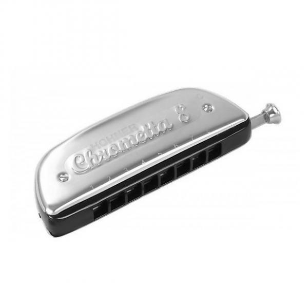 Custom Hohner Chrometta 8 - Do - Harmonica chromatique débutant #1 image