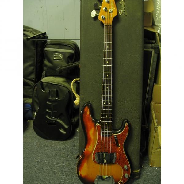 Custom Fender Percision Bass 1966 Sunburst #1 image