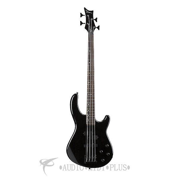 Custom Dean Guitars Edge 10 PJ W/Active Eq 4-Strings Electric Bass Guitar - Classic Black - 819998054625 #1 image