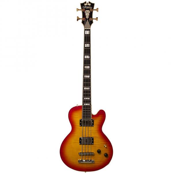 Custom D'Angelico EX-SD Bass Cherry Burst 4 String with Hard Case #1 image