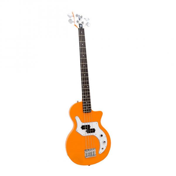 Custom Orange O-Bass 4 String Bass Guitar with Gig Bag Orange #1 image