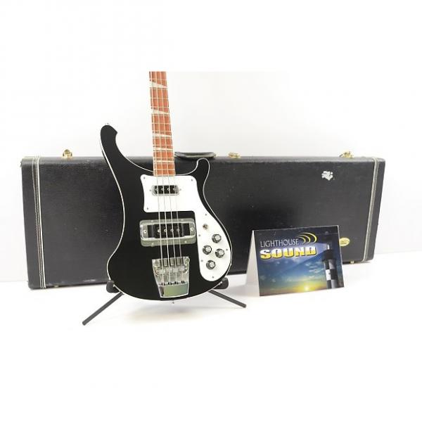 Custom 2010 Rickenbacker Model 4003 Stereo Bass Guitar - Jetglo w/Case #1 image