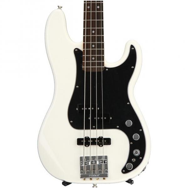 Custom Fender Deluxe Active P Bass Special - Olympic White with Rosewood Fingerboard #1 image