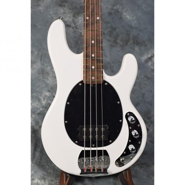 Custom Sterling SUB RAY4 4 String Bass Guitar by Music Man - White #1 image