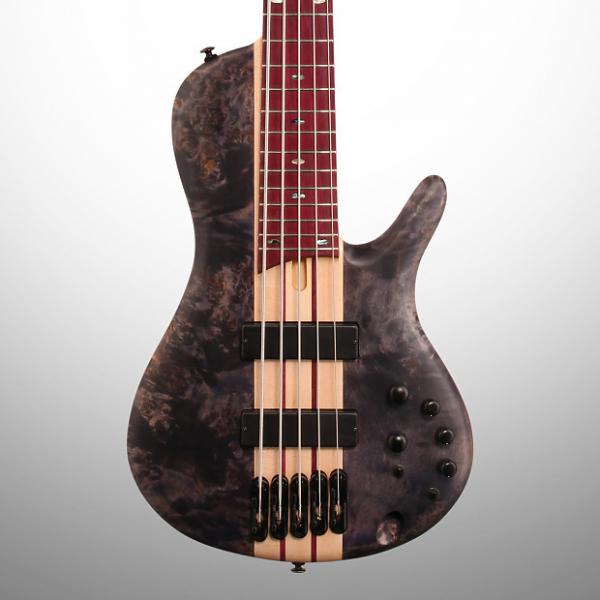 Custom Ibanez SRSC805 Electric Bass, Deep Twilight Flat #1 image
