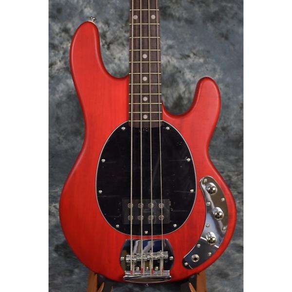 Custom Sterling SUB RAY4 4 String Bass Guitar by Music Man - Red #1 image