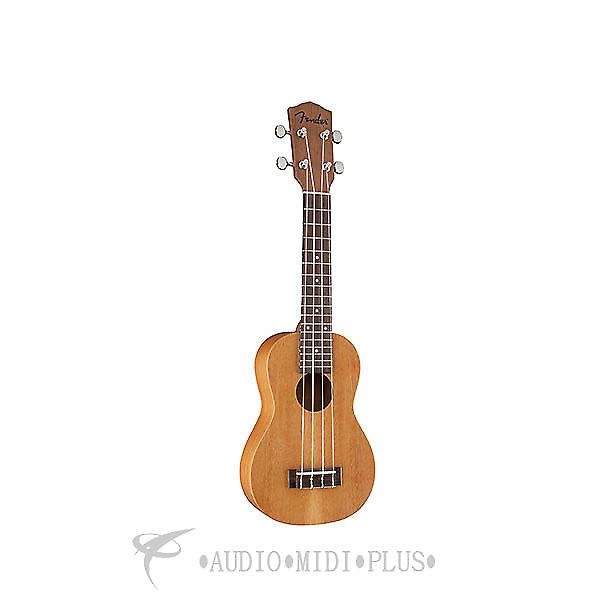 Custom Fender Piha'eu Soprano Ukele - Natural  - UKEPIHAEUSOPRANO-  885978542796 #1 image