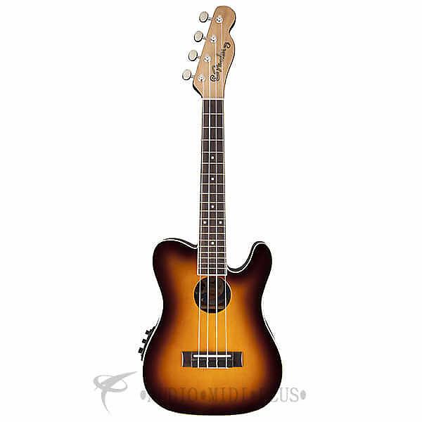Custom Fender 52 Ukulele 4 Strings Rosewood Fingerboard 2-Color Sunburst - 0955566021 - 885978276974 #1 image