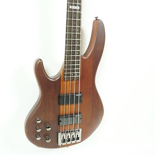 Custom Used LTD D-4 LH Bass Guitar Wood #1 image