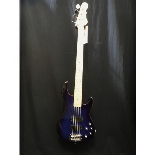 Custom G&amp;L USA M-2000 Bass Guitar in Blue Burst &amp; Hardshell Case M2000  #1017 #1 image