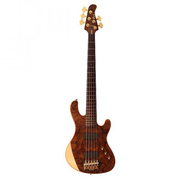 Custom Cort Jeff Berlin Signature Series Rithimic 5-String Electric Bass, Natural #1 image