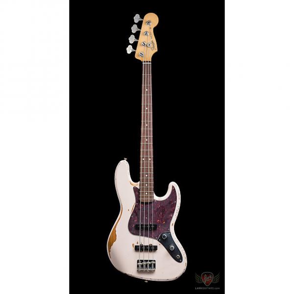 Custom Fender Flea Jazz Bass Signature - Road Worn Shell Pink (183) #1 image