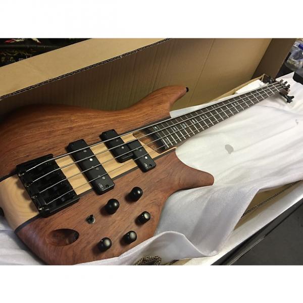 Custom Ibanez SR750NTF Electric Bass Guitar Natural Flat #1 image