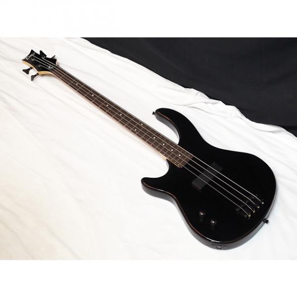 Custom DEAN Edge 09 4-string LEFTY BASS guitar new Black - Chrome Hardware - LEFT-HANDED - B-stock #1 image