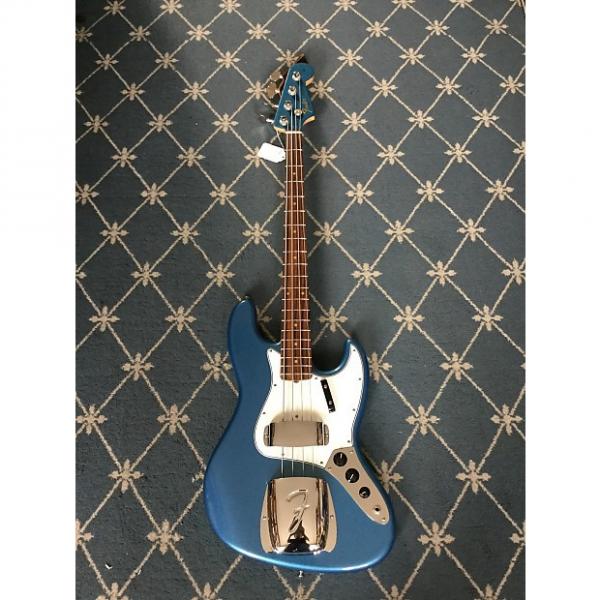 Custom Fender '64 Reissue Jazz Bass 2014 Lake Placid Blue #1 image