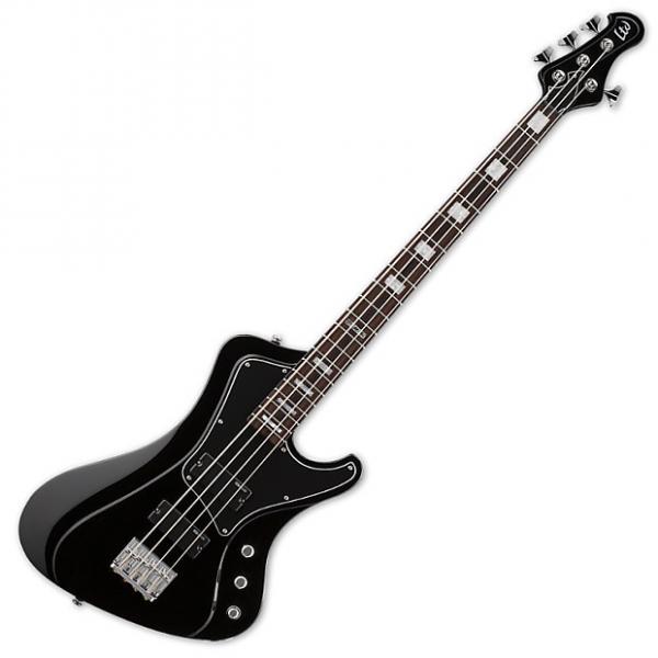 Custom ESP LTD Stream-204 Electric Bass Guitar in Black #1 image