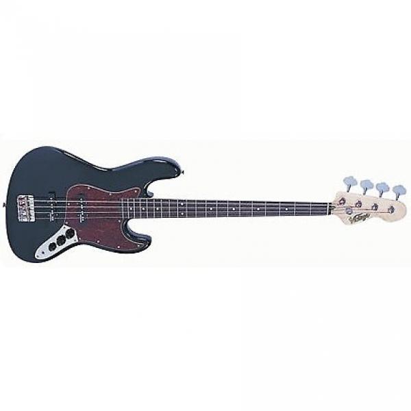 Custom Vintage VJ74 Bass, Gloss Black #1 image
