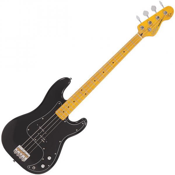 Custom Vintage Tony Butler Live Signature Bass, Black #1 image