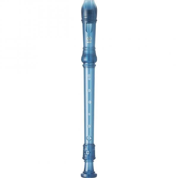 Custom Yamaha  YRS20B descant school recorder translucent blue #1 image