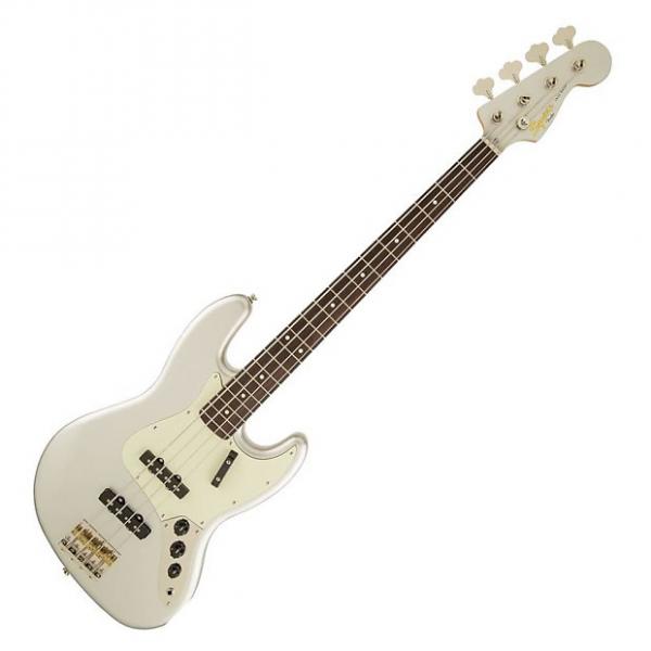 Custom Squier Classic Vibe Jazz Bass '60s - Inca Silver #1 image