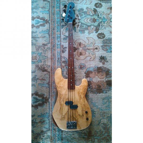 Custom Custom copper lined fretless Precision bass #1 image