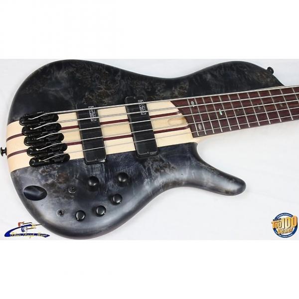 Custom Ibanez SRSC805 Workshop 5-String Bass, Deep Twilight Flat, NEW! #34753-1 #1 image