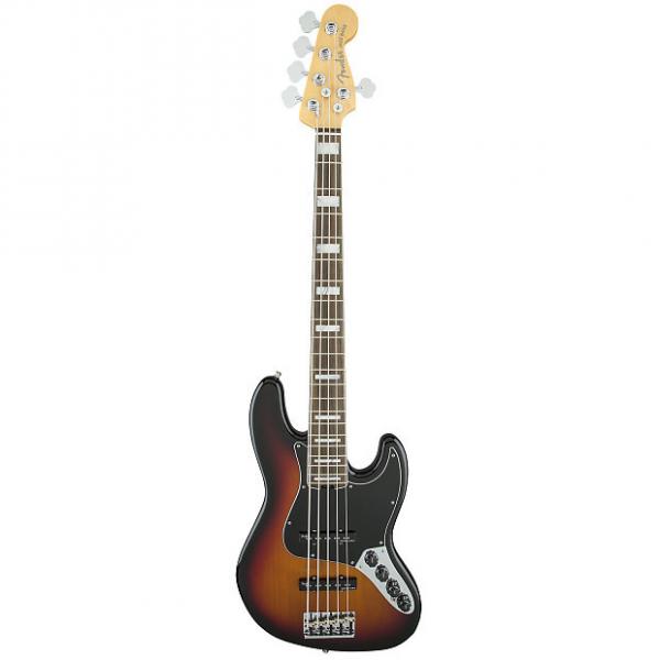 Custom Fender American Elite Jazz Bass Rosewood fingerboard 3 Tone Sunburst. Case Included - Brand New! #1 image