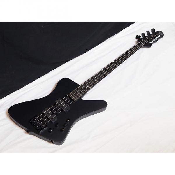 Custom DEAN John Entwistle HYBRID Pro 4-string BASS guitar Black Satin - EMG Pups - B #1 image