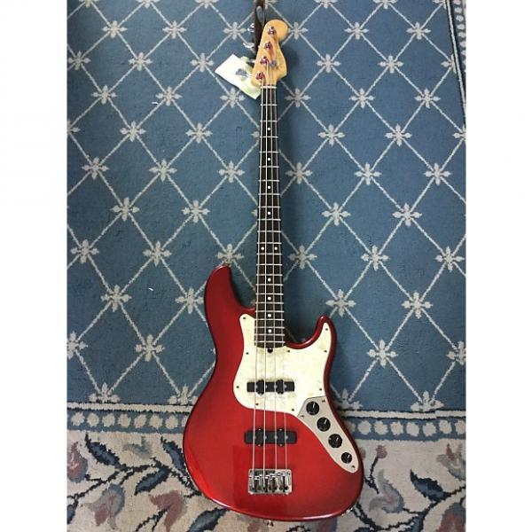 Custom Fender Jazz Bass Deluxe 1997 Crimson Burst #1 image