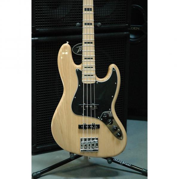 Custom Fender  Deluxe Active Jazz Bass (Natural) #1 image