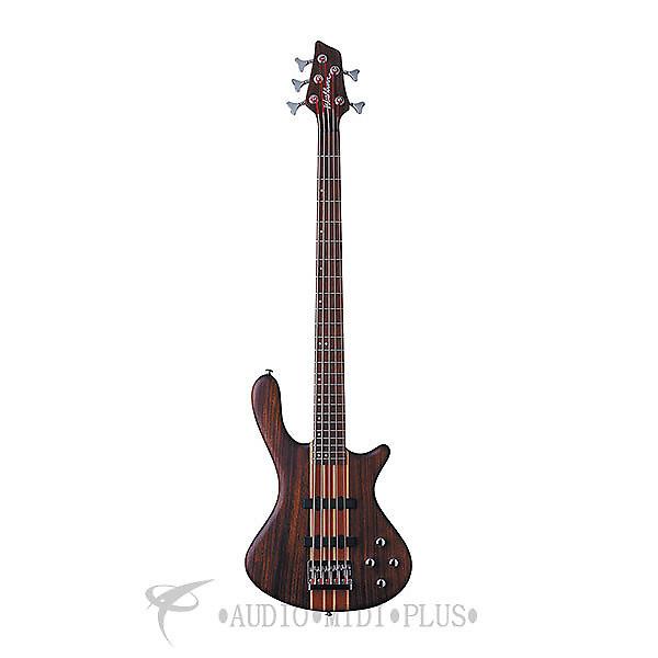 Custom Washburn Taurus Electric Bass Guitar Natural Matte With Gig Bag - T25NMK-U - 801128005898 #1 image