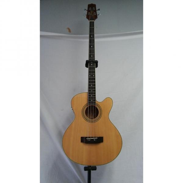 Custom Jasmine ES50C Acoustic Electric 4 String Bass Guitar by Takamine Indonesia #1 image