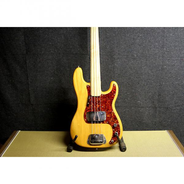 Custom Fender Precision Bass 75/77 natural #1 image