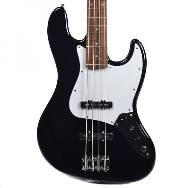 Custom Squier Affinity Jazz Bass Black #1 image