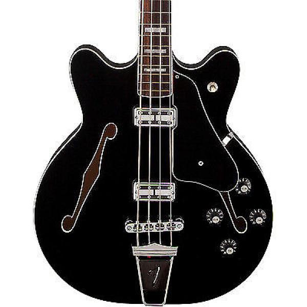 Custom Fender Coronado Bass  Black #1 image