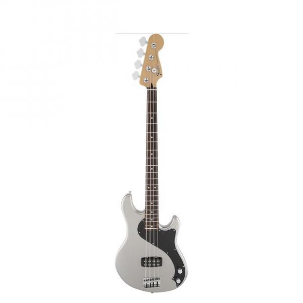 Custom Fender Standard Dimension Bass IV [DISPLAY MODEL] Ghost Silver Electric Bass #1 image