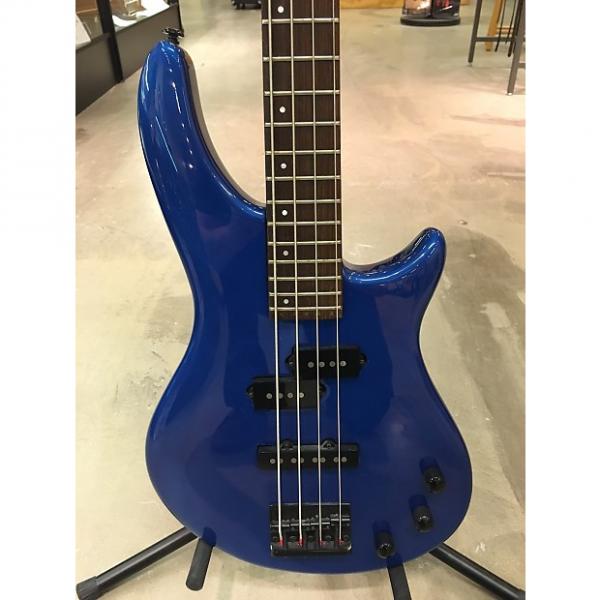 Custom LTD H-4 Electric Bass Blue #1 image